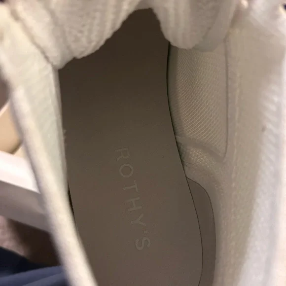 Rothy's • The High Top • white sneakers - Picture 6 of 6